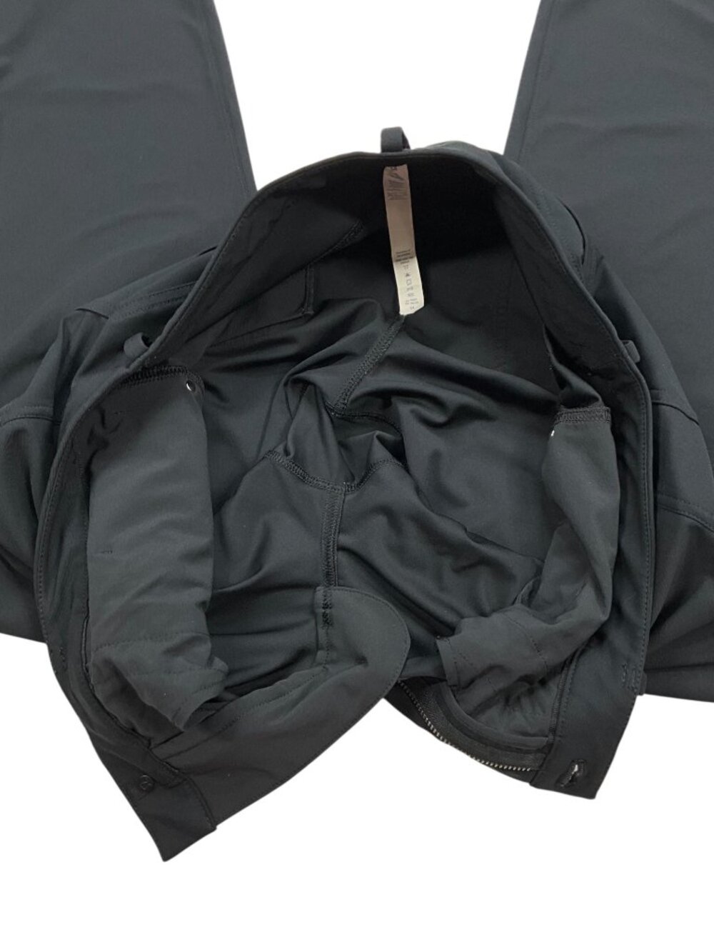 Lululemon Mens ABC Pant Classic 34 Black Zip Fly Travel - Picture 6 of 16